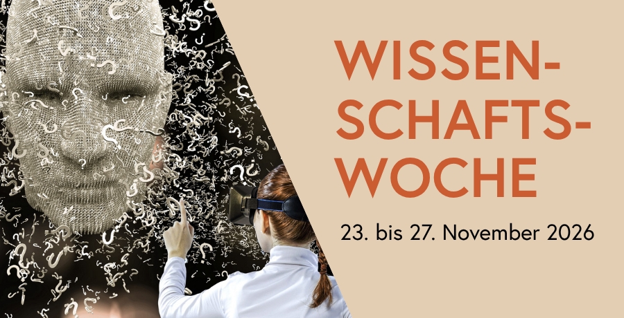 Wissenschaftswoche 23. bis 27. November 2026