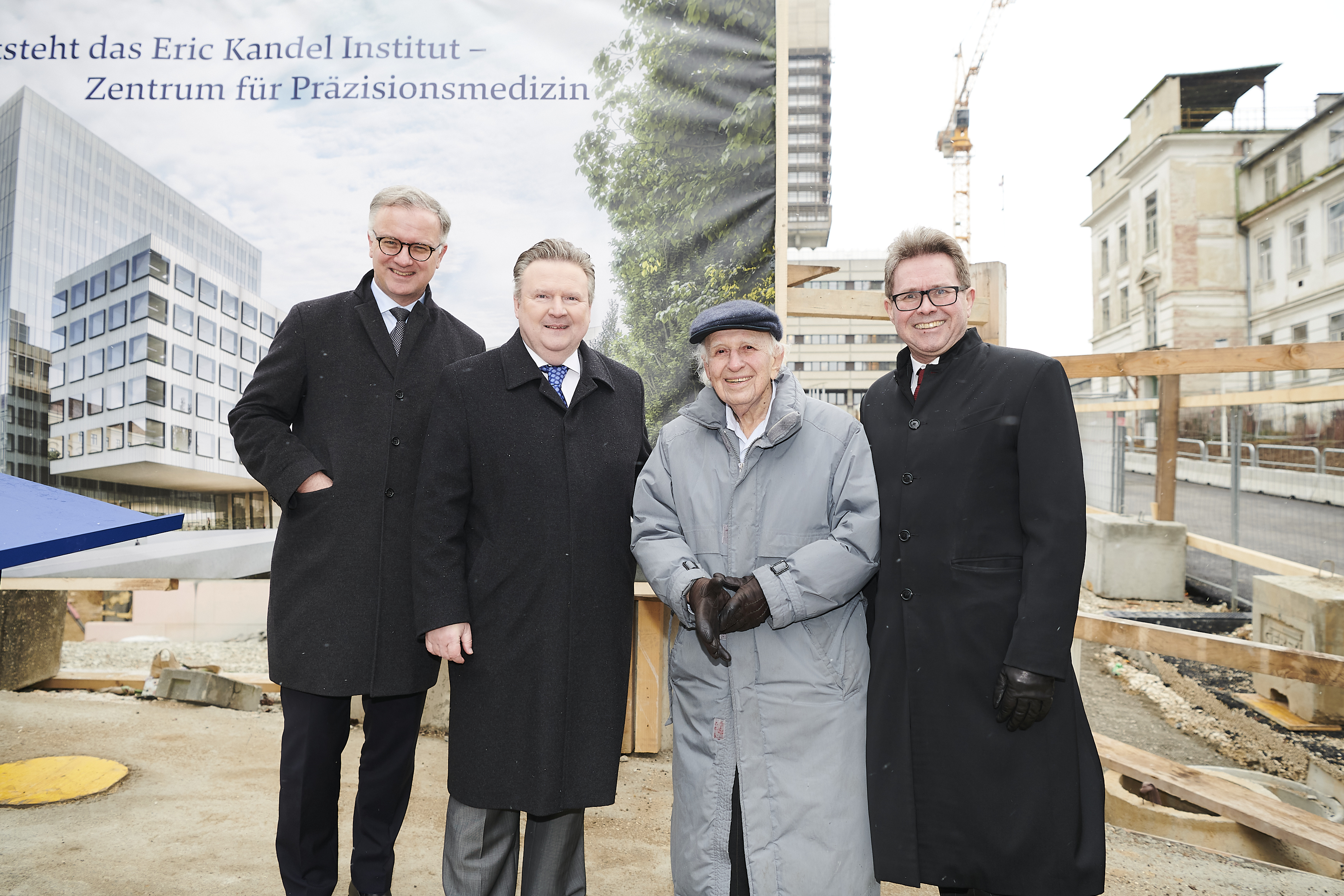 Baustart Eric Kandel Institut - Zentrum für Präzisionsmedizin
