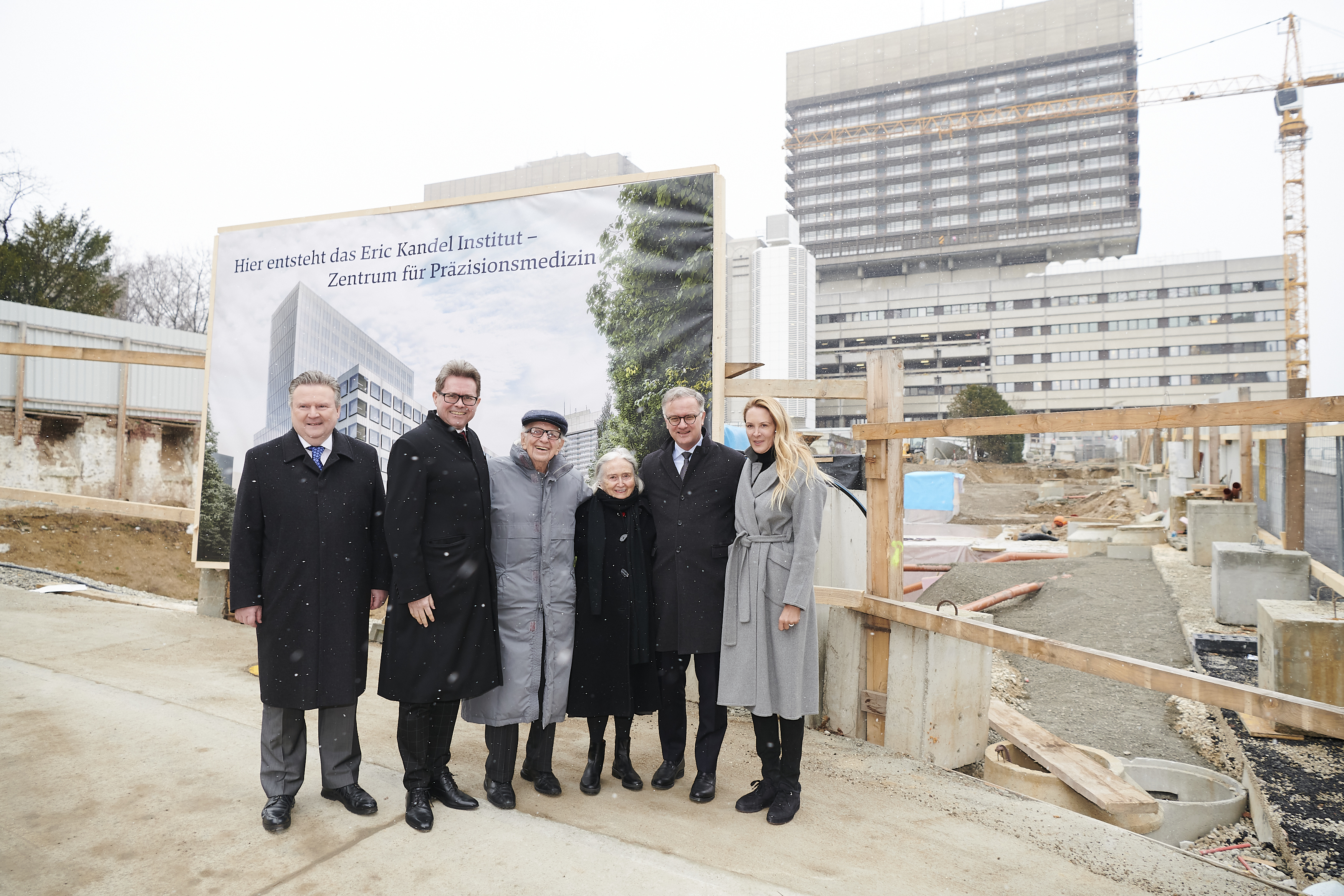 Baustart Eric Kandel Institut - Zentrum für Präzisionsmedizin