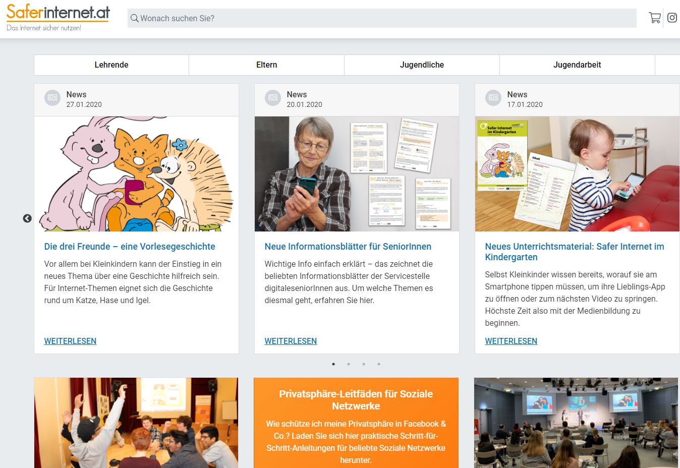 Saferinternet.at - Screenshot